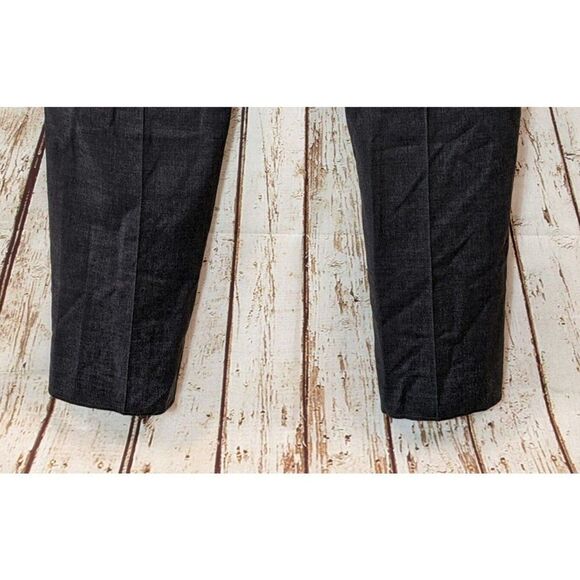 Awearness Kenneth Cole Mens Size 40 Gray Flat Front Tapered Leg Chino Pants - Picture 5 of 10